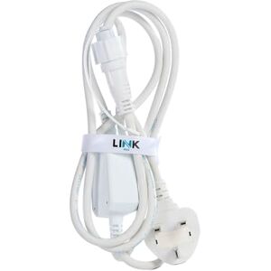 LINK Lighting Link PRO 2m White Starter Cable Powers up to 20,000 LEDs LINK Lighting Link PRO 2m White Starter Cable Powers up to 20,000 LEDs