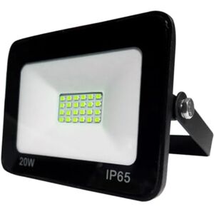 WatioWave 20W Black LED Floodlight, 6500K, IP65 Efficient and Durable Outdoor Lighting for Gardens, facades and Outdoor Spaces. WatioWave 20W Black LED Floodlight, 6500K, IP65 Efficient and Durable Outdoor Lighting for Gardens, facades and Outdoor Spaces.