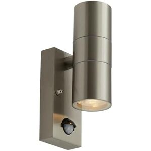 4lite Marinus Sleek Outdoor Up Down Wall Light (Stainless Steel) Rust Free IP44 Rated Motion Sensor Exterior Wall Lamp 4L2/2316-4Yr Guarantee 4lite Marinus Sleek Outdoor Up Down Wall Light (Stainless Steel) Rust Free IP44 Rated Motion Sensor Exterior Wall Lamp 4L2/2316-4Yr Guarantee
