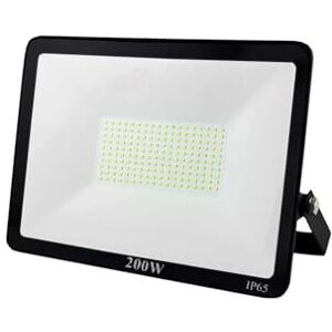 WatioWave Black ECO LED Projector 200W 6500K IP65 WatioWave Black ECO LED Projector 200W 6500K IP65