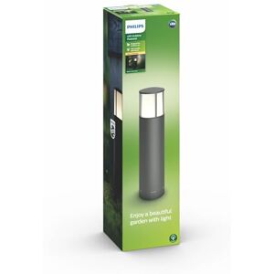 Philips Outdoor Pedestal/Lighting - White - Aluminum - IP44 - E27 Philips Outdoor Pedestal/Lighting - White - Aluminum - IP44 - E27