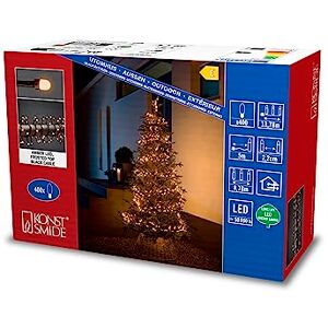 Konstsmide LED Fairy Lights Indoor/Outdoor Use, Plug-In Mains Powered 400 String for Outdoor, Perfect for Christmas Decorations Konstsmide LED Fairy Lights Indoor/Outdoor Use, Plug-In Mains Powered 400 String for Outdoor, Perfect for Christmas Decorations