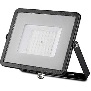 V-TAC VT-50-1 50W SMD Headlight with Samsung Chip & Cable (1M) Day White 4000K Black Body Grey Glass V-TAC VT-50-1 50W SMD Headlight with Samsung Chip & Cable (1M) Day White 4000K Black Body Grey Glass