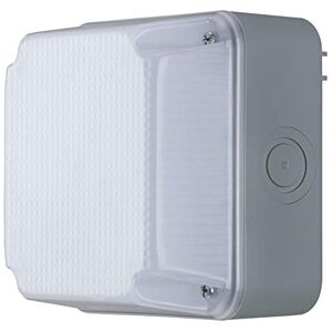 Luceco LED Storm Outdoor Bulkhead Light, 11.5 x 11.5 cm, 4.5 W, 4000K Colour Temperature, White Plastic Luceco LED Storm Outdoor Bulkhead Light, 11.5 x 11.5 cm, 4.5 W, 4000K Colour Temperature, White Plastic