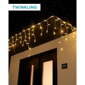 LINK Lighting Link PRO Twinkling LED Icicle Lights, Warm White, 5 m LINK Lighting Link PRO Twinkling LED Icicle Lights, Warm White, 5 m