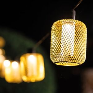 Solar Centre SolarCentre® Dorada Outdoor Solar Powered USB Gold Mesh Festoon Lights Powered by Leaf Solar Centre SolarCentre® Dorada Outdoor Solar Powered USB Gold Mesh Festoon Lights Powered by Leaf