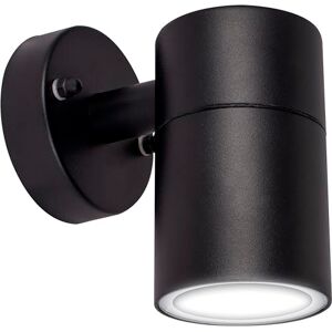 Luceco Black Stainless Steel Exterior Decorative Gu10 Fixed Down Wall Light Ip44 Luceco Black Stainless Steel Exterior Decorative Gu10 Fixed Down Wall Light Ip44
