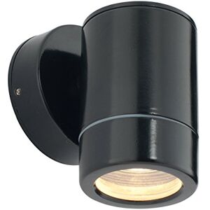 National Lighting Odyssey Satin Black Exterior Interior Outdoor Garden Single GU10 Wall Light Spotlight Downlight IP65 National Lighting Odyssey Satin Black Exterior Interior Outdoor Garden Single GU10 Wall Light Spotlight Downlight IP65