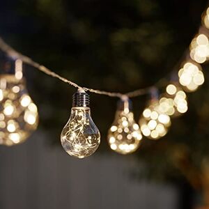 Solar Centre SolarCentre® Madison Outdoor Solar Powered Vintage Bulb Festoon Lights Set of 10 Solar Centre SolarCentre® Madison Outdoor Solar Powered Vintage Bulb Festoon Lights Set of 10