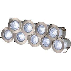 Knightsbridge KIT16W IP65 230 V LED Kit, Plastic, Silver/White, 6000 K, Pack of 10 Knightsbridge KIT16W IP65 230 V LED Kit, Plastic, Silver/White, 6000 K, Pack of 10