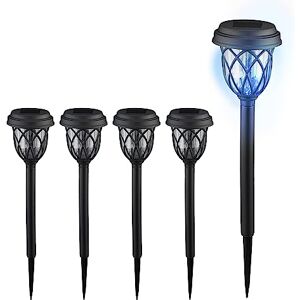 Relaxdays Solar Set, Lantern Design, Garden Lighting, Twilight Sensor HxØ: 42.5x10 cm, Ground Spike, Black/Clear Relaxdays Solar Set, Lantern Design, Garden Lighting, Twilight Sensor HxØ: 42.5x10 cm, Ground Spike, Black/Clear