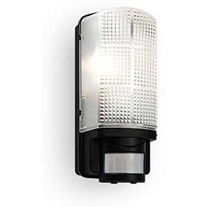 National Lighting Motion Outdoor Lights Mains Powered PIR Lights Outdoor Bulkhead Wall Lights with Motion Sensor IP44 Rated Security Lights Black Finish E27 LED Compatible National Lighting Motion Outdoor Lights Mains Powered PIR Lights Outdoor Bulkhead Wall Lights with Motion Sensor IP44 Rated Security Lights Black Finish E27 LED Compatible