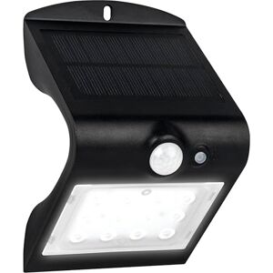 Luceco Solar Guardian Angled Wall Light Outdoor, with PIR Motion Sensor, 1.5 Watts, Black Luceco Solar Guardian Angled Wall Light Outdoor, with PIR Motion Sensor, 1.5 Watts, Black