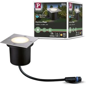 Paulmann 94227 Plug & Shine LED Exterior luminaire recessed Floor luminaire Rectangular incl. 1x3.6 watt IP65 dimmable Outdoors Stainless Steel Garden luminaire Metal, Plastic Garden Light 3000 K Paulmann 94227 Plug & Shine LED Exterior luminaire recessed Floor luminaire Rectangular incl. 1x3.6 watt IP65 dimmable Outdoors Stainless Steel Garden luminaire Metal, Plastic Garden Light 3000 K