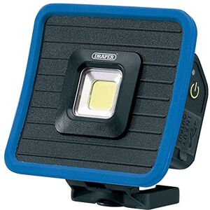 Draper 88595 COB LED Rechargeable Mini Flood Light and Power Bank with Magnetic Base and Hanging Hook, 10W, 1000 Lumens, Blue, USB-C Cable Supplied Draper 88595 COB LED Rechargeable Mini Flood Light and Power Bank with Magnetic Base and Hanging Hook, 10W, 1000 Lumens, Blue, USB-C Cable Supplied
