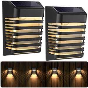 AYCLIF Solar Garden Lights, Solar Lights Outdoor Waterproof LED Solar Garden Lights, 2 Modes Garden Decoration Wall Mounted Solar Garden Lights for Patio, Yard(6 Pack) AYCLIF Solar Garden Lights, Solar Lights Outdoor Waterproof LED Solar Garden Lights, 2 Modes Garden Decoration Wall Mounted Solar Garden Lights for Patio, Yard(6 Pack)