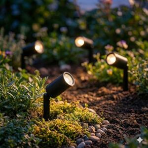 Solar Centre SolarCentre® Juno Outdoor Solar USB Micro Spotlights Set of 4 Solar Centre SolarCentre® Juno Outdoor Solar USB Micro Spotlights Set of 4