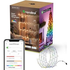 Nanoleaf Matter Essentials 20M RGB LED Smart String Holiday Lights Thread & Wi-Fi, Matter Over Thread, Bluetooth Colour Changing LED String Light, Works with Google Apple, Room Decor & Gaming Nanoleaf Matter Essentials 20M RGB LED Smart String Holiday Lights Thread & Wi-Fi, Matter Over Thread, Bluetooth Colour Changing LED String Light, Works with Google Apple, Room Decor & Gaming