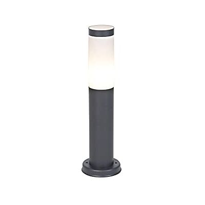 QAZQA Outdoor Lamp - Modern Steel Gray - Adjustable Brightness QAZQA Outdoor Lamp - Modern Steel Gray - Adjustable Brightness