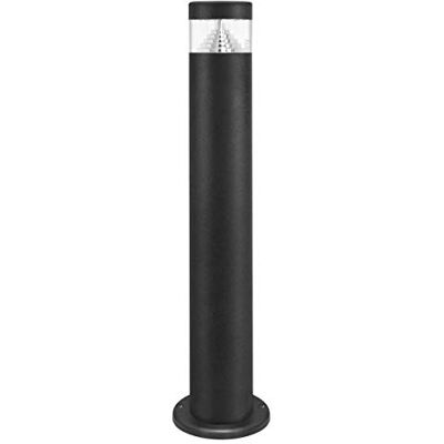 Long Life Lamp Company Modern LED Bollard Post Light Outdoor Garden Pathway Lighting Cool White Stainless Steel Black Finish IP44 240v ZLC304CW Long Life Lamp Company Modern LED Bollard Post Light Outdoor Garden Pathway Lighting Cool White Stainless Steel Black Finish IP44 240v ZLC304CW