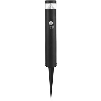 Long Life Lamp Company Black Outdoor Garden LED Bollard Post PIR Sensor Ground Spike Light Warm White IP54 ZLCA-05 Long Life Lamp Company Black Outdoor Garden LED Bollard Post PIR Sensor Ground Spike Light Warm White IP54 ZLCA-05