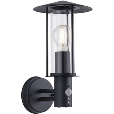 firstchoicelighting Treviso Black Motion Sensor Outdoor Security Light firstchoicelighting Treviso Black Motion Sensor Outdoor Security Light