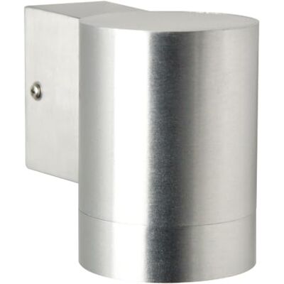 Nordlux Tin Outdoor Wall Light Silver Metal Garden GU10 IP54 Mains Nordlux Tin Outdoor Wall Light Silver Metal Garden GU10 IP54 Mains