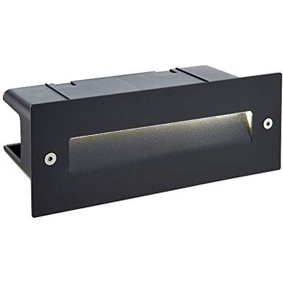 Saxby Lighting Saxby 78644 Seina Textured Black Stainless Steel IP44 Outdoor 2W Cool White LED Brick Guide Light Saxby Lighting Saxby 78644 Seina Textured Black Stainless Steel IP44 Outdoor 2W Cool White LED Brick Guide Light
