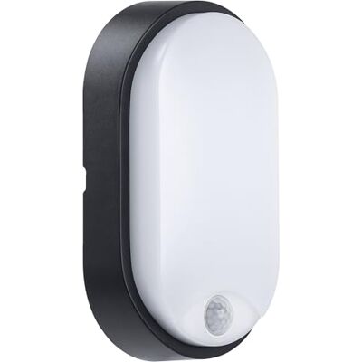 Luceco EBEO10P40-01 Eco Oval Bulkhead LED Lighting - PIR Motion Sensor Luceco EBEO10P40-01 Eco Oval Bulkhead LED Lighting - PIR Motion Sensor