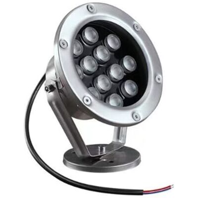 VSHENG Underwater Spot Light LED Pond Light IP68 Waterproof Fountain Lights Stainless Steel Low Voltage DC12/24V Spotlight for Waterfall, Pond, Garden, Swimming Pool Flood Light(Warm White,24W-DC12V) VSHENG Underwater Spot Light LED Pond Light IP68 Waterproof Fountain Lights Stainless Steel Low Voltage DC12/24V Spotlight for Waterfall, Pond, Garden, Swimming Pool Flood Light(Warm White,24W-DC12V)