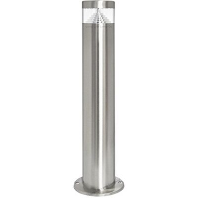Long Life Lamp Company Modern LED Bollard Post Light Outdoor Garden Ground Post Warm White Stainless Steel ZLC022WARM Long Life Lamp Company Modern LED Bollard Post Light Outdoor Garden Ground Post Warm White Stainless Steel ZLC022WARM