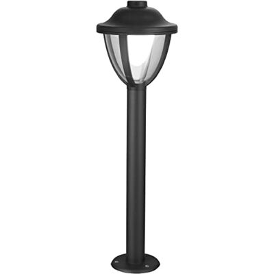 Long Life Lamp Company LED Bollard Light Outdoor Garden Pathway Lantern Lamp Post Black Finish 12w Cool White ZLC360BCW Long Life Lamp Company LED Bollard Light Outdoor Garden Pathway Lantern Lamp Post Black Finish 12w Cool White ZLC360BCW