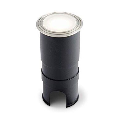 National Lighting BODENN Decking Lights Stainless Steel Outdoor Lights Weatherproof Garden Lights Marine Grade, Mains Operated LED Lighting Buried Uplighters IP67 Rated Cool White Colour National Lighting BODENN Decking Lights Stainless Steel Outdoor Lights Weatherproof Garden Lights Marine Grade, Mains Operated LED Lighting Buried Uplighters IP67 Rated Cool White Colour