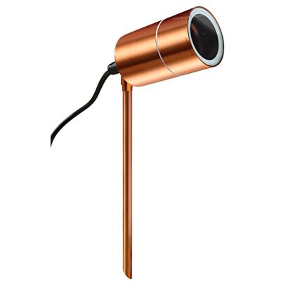 Long Life Lamp Company Outdoor Garden Spike Light Adjustable Stainless Steel Copper Finish ZLC0203C Long Life Lamp Company Outdoor Garden Spike Light Adjustable Stainless Steel Copper Finish ZLC0203C