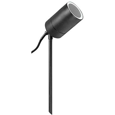 Long Life Lamp Company Garden Outdoor Spike Light Mains Powered Black Finish Stainless Steel Water Resistant Ground Pathway Lighting ZLC307B Long Life Lamp Company Garden Outdoor Spike Light Mains Powered Black Finish Stainless Steel Water Resistant Ground Pathway Lighting ZLC307B