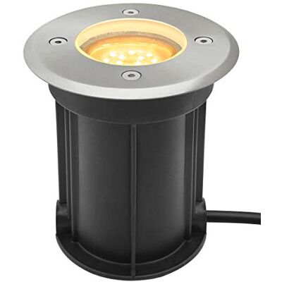 Long Life Lamp Company Outdoor Ground Light Recessed Walk Over Round Up Lighter IP67 Waterproof GU10 Holder Driveway Garden Pathway Patio GL09-K Long Life Lamp Company Outdoor Ground Light Recessed Walk Over Round Up Lighter IP67 Waterproof GU10 Holder Driveway Garden Pathway Patio GL09-K