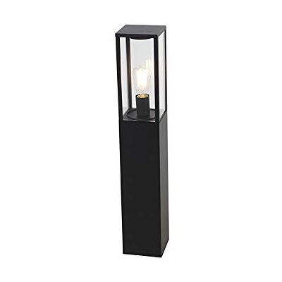 Qazqa Outdoor Black 80cm IP44 Garden Lamp Charlois Qazqa Outdoor Black 80cm IP44 Garden Lamp Charlois