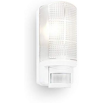 National Lighting - Bulkhead PIR White - PIR - IP44 - Outdoor light National Lighting - Bulkhead PIR White - PIR - IP44 - Outdoor light