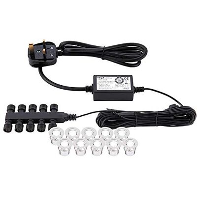 Saxby Lighting Ikon Round Outdoor LED Kit - IP67 Stainless Steel & Clear Saxby Lighting Ikon Round Outdoor LED Kit - IP67 Stainless Steel & Clear