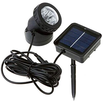 KINGCOO Solar Underwater Pond Light, Waterproof Submersible Lamps Projector Light,6LED Spotlight Fish Tank Light for Garden Pool Yard Landscape Outdoor Lighting (White) KINGCOO Solar Underwater Pond Light, Waterproof Submersible Lamps Projector Light,6LED Spotlight Fish Tank Light for Garden Pool Yard Landscape Outdoor Lighting (White)
