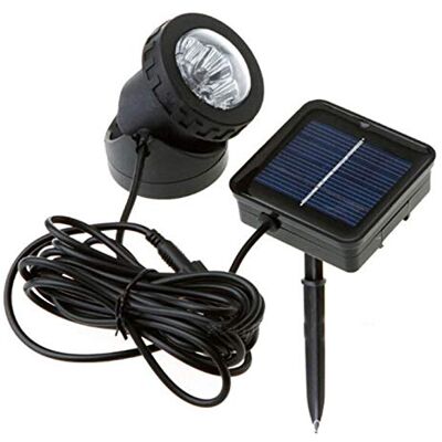 QOTSTEOS Solar Pond Lights Outdoor, 6LED Submersible Waterproof Spotlight Submersible Lamps Projector Light for Pool Fountain Fish Tank Garden Pathway Yard Patio Landscape Lighting QOTSTEOS Solar Pond Lights Outdoor, 6LED Submersible Waterproof Spotlight Submersible Lamps Projector Light for Pool Fountain Fish Tank Garden Pathway Yard Patio Landscape Lighting