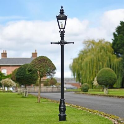 Black Country Metal Works Traditional Cast Iron 'Coppins' Lamp Post 2.25m Black Country Metal Works Traditional Cast Iron 'Coppins' Lamp Post 2.25m