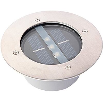 Yosoo Weatherproof Stainless Steel Outdoor Solar Power LED In Ground Bulbs Light Lamp Decking Buried Lamp Brick Lights Path Way Garden Under Ground Deck Yard Patio Landscape Decoration Step Solar Lights (1 Pcs, Pure White) Yosoo Weatherproof Stainless Steel Outdoor Solar Power LED In Ground Bulbs Light Lamp Decking Buried Lamp Brick Lights Path Way Garden Under Ground Deck Yard Patio Landscape Decoration Step Solar Lights (1 Pcs, Pure White)