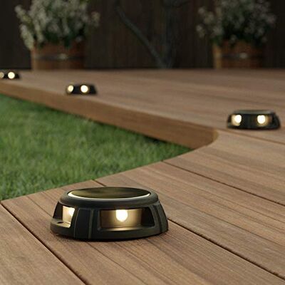 Solar Centre SolarCentre Tapset Solar Decking Lights Set of 2 (Warm White) TSDLWW Solar Centre SolarCentre Tapset Solar Decking Lights Set of 2 (Warm White) TSDLWW