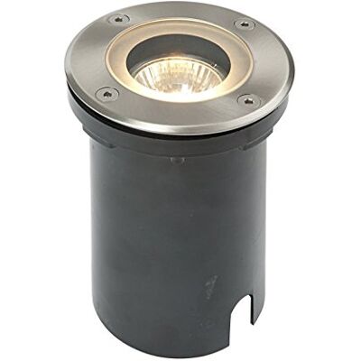 National Lighting Buried Uplighters, Recessed Ground Lights, Round Marine Grade Outdoor Weatherproof GU10 Walk Over Decking Lights, Sea Air & Salt Resistant Mains Powered Lights IP65 Rated Pack of 4 National Lighting Buried Uplighters, Recessed Ground Lights, Round Marine Grade Outdoor Weatherproof GU10 Walk Over Decking Lights, Sea Air & Salt Resistant Mains Powered Lights IP65 Rated Pack of 4