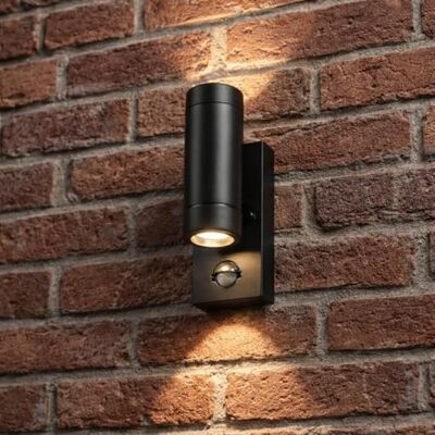 CGC Lighting - Valentine - Black - GU10 - Outdoor Wall Light CGC Lighting - Valentine - Black - GU10 - Outdoor Wall Light