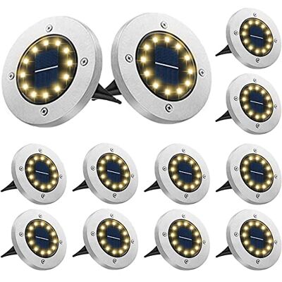 Bowfar - Lumière Solaire Extérieur - 12 LED Bowfar - Lumière Solaire Extérieur - 12 LED