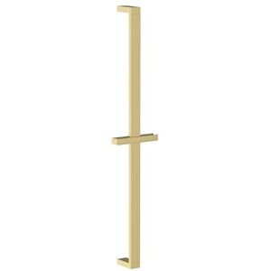 Bristan Square Riser Rail with Fixed Position Brackets, Wall Mounted, Brushed Brass Finish Bristan Square Riser Rail with Fixed Position Brackets, Wall Mounted, Brushed Brass Finish