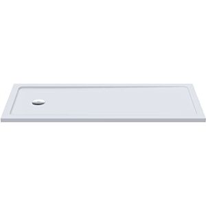 nuie NSR060 Trays Modern Bathroom Slip Resistant Large Rectangular Shower Tray, 700mm x 1700mm, Matt White nuie NSR060 Trays Modern Bathroom Slip Resistant Large Rectangular Shower Tray, 700mm x 1700mm, Matt White