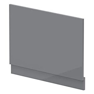 nuie BPR1312 Modern Bathroom Straight Bath End Panel and Plinth, 560 x 730 x 36mm, Gloss Cloud Grey nuie BPR1312 Modern Bathroom Straight Bath End Panel and Plinth, 560 x 730 x 36mm, Gloss Cloud Grey
